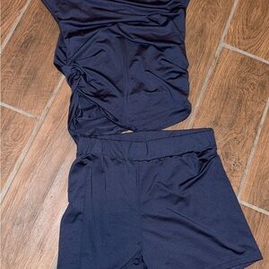 Source Unknown Blue Athletic Shorts